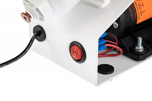 Фильтр самогонный ГЕЙЗЕР САМОГОНЫЧ из картриджа, помпы, кнопки включения, блока питания