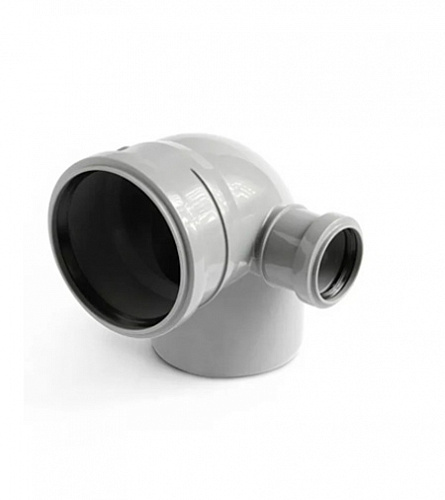 554003.R (554003.E) Sinikon СТАНДАРТ Отвод с правым патрубком ПП D 110/050*87°