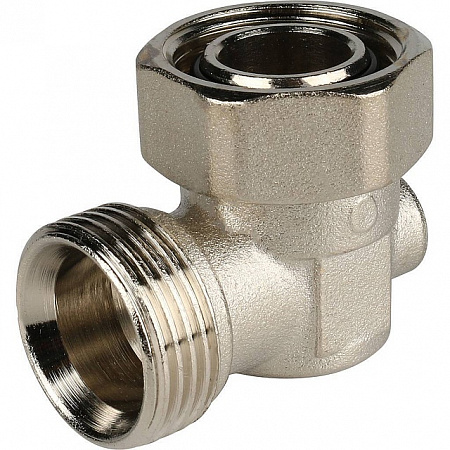 Узел-мультифлекс нижней подводки STOUT угловой, I-образный, 3/4&quot;х3/4&quot; EK, одинарный