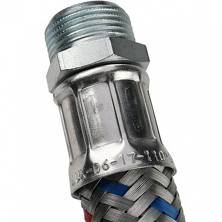 Гибкая подводка для воды STOUT ГИГАНТ 3/4&quot;-80 см гайка-штуцер