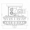 Оголовок для скважины наружный ДЖИЛЕКС КРОТ 130-140/32