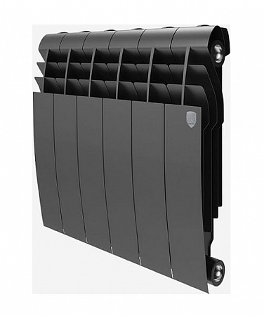 Радиатор биметаллический ROYAL THERMO BILINER NOIR SABLE 350x6 секций, VR (НС-1196734)