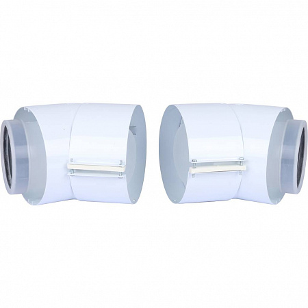 Отвод VAILLANT 45° (2 шт.) для труб 80/125