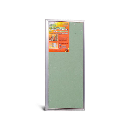 Люк под плитку АЛЮМИНИЕВЫЙ (НАЖИМНОЙ) ПРАКТИКА АТР 40х90