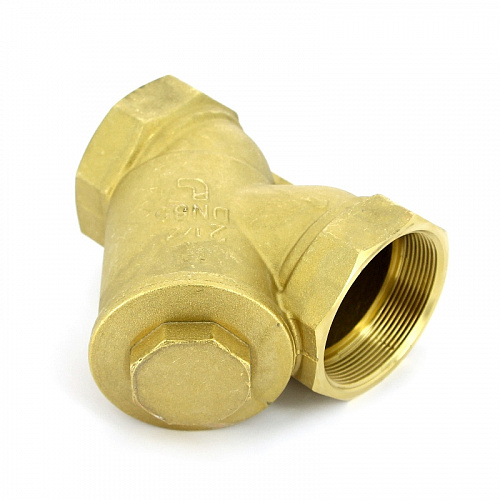 ФГО Фильтр косой грубой очистки ITAP латунный ART 192 21/2&amp;quot;, 800 мкр, желтый (27522)