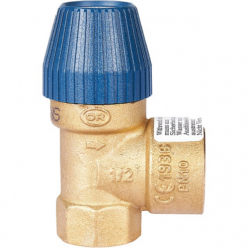 Клапан предохранительный для систем водоснабжения STOUT 1/2&amp;quot;x3/4&amp;quot; (10 бар)