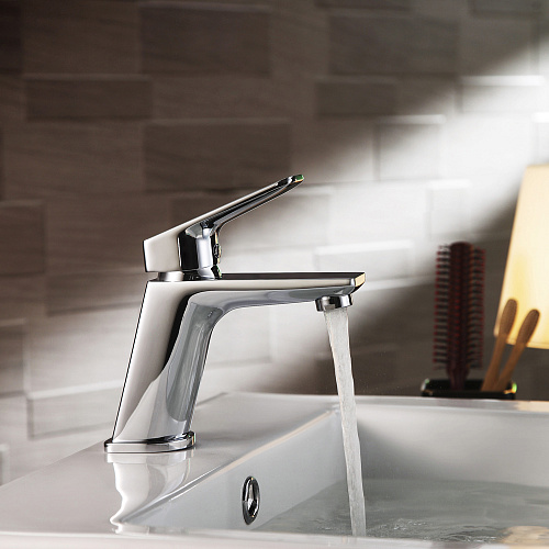 Смеситель для раковины OLIVE'S ARAGON 10100AN хром, латунь, уп. (10 шт)