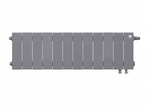 Радиатор Royal Thermo PianoForte 200 /Silver Satin - 12 секц. VDR