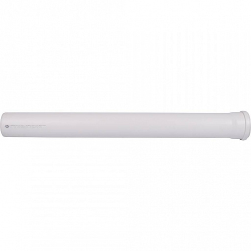 ПВХ Труба канализационная SINIKON КОМФОРТ ПЛЮС белая Ø110х1000мм