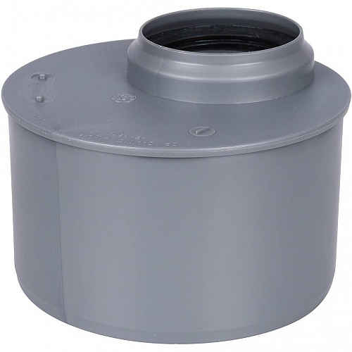 ПВХ Патрубок SINIKON 110 х 50 эксцентрический, СТАНДАРТ