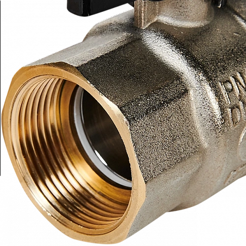 Кран шаровой с американкой STOUT бабочка 11/4&amp;quot; полнопроходной