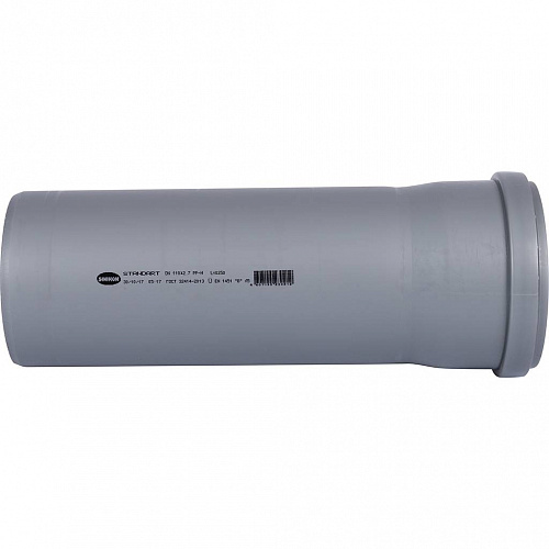 ПВХ Труба SINIKON 110 х 250 мм с раструбом, СТАНДАРТ