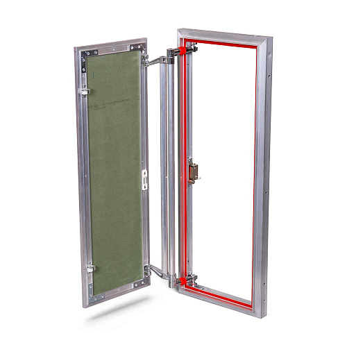 Люк под плитку АЛЮМИНИЕВЫЙ (НАЖИМНОЙ) ПРАКТИКА АТР 30х80