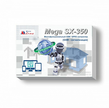 ZONT Контроллер Mega SX-350-Light (509-)