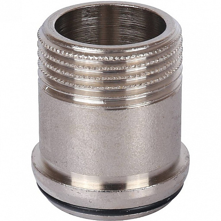 Американка УГЛОВАЯ резьбовая латунная (с прокладкой o-ring) STOUT никель 3/4&quot; ВН
