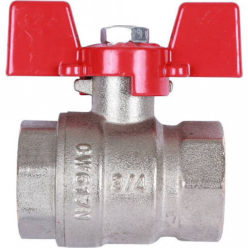 Кран шаровой ROMMER бабочка 3/4&amp;quot; ВН