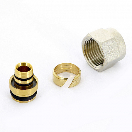 EK Фитинг-евроконус обжимной для полиэтилена UNI-FITT PE-X Ø20х2.8х3/4&quot;