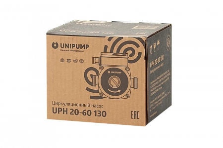 Насос для рециркуляции UNIPUMP UPН 20-60 130 мм ГВС (5 лет гарантии)