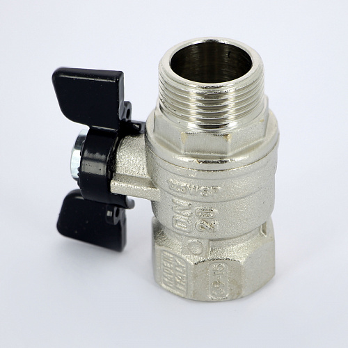 Кран шаровой BUGATTI ARIZONA 607 бабочка 3/4&amp;quot; ВН, стандартный проход