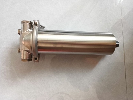 Корпус-колба фильтра из нержавейки ESSAN CONFIDENT горячая и холодная вода 10SL, 1/2&quot; В (8)