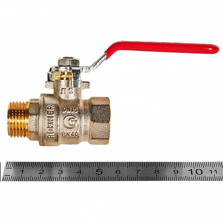 Кран шаровой ROMMER рукоятка 1/2&quot; ВН 