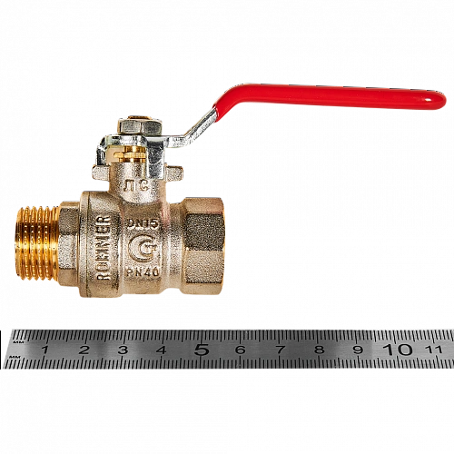 Кран шаровой ROMMER рукоятка 1/2&amp;quot; ВН