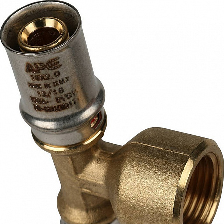 МП Тройник резьбовой пресс для металлопласта STOUT Ø16х1/2&quot;х16 В