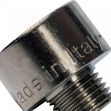 Муфта переходная резьбовая латунная STOUT никель 1/2&quot;X1/4&quot; ВН