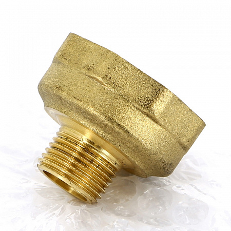 Переход под ключ резьбовой латунный UNI-FITT без покрытия 1/2&quot;х11/4&quot;