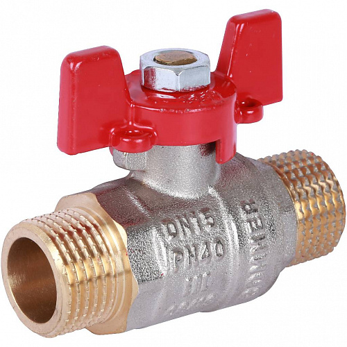 Кран шаровой ROMMER бабочка 1/2&amp;quot; НН