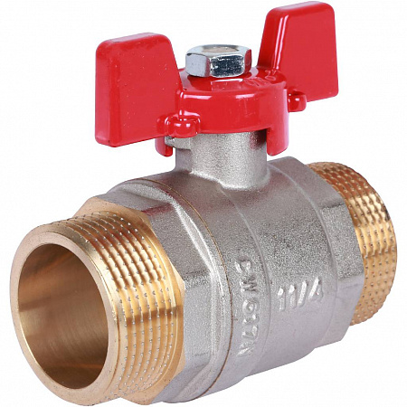 Кран шаровой ROMMER бабочка 11/4&quot; НН