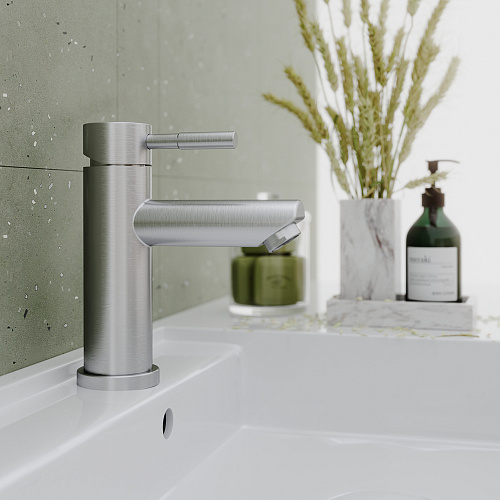 Смеситель для раковины нержавеющая сталь OLIVE'S BALEAR 13100BL нержавеющая сталь, нержавеющая сталь