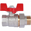 Кран шаровой с американкой ROMMER бабочка 3/4&amp;quot; ВН