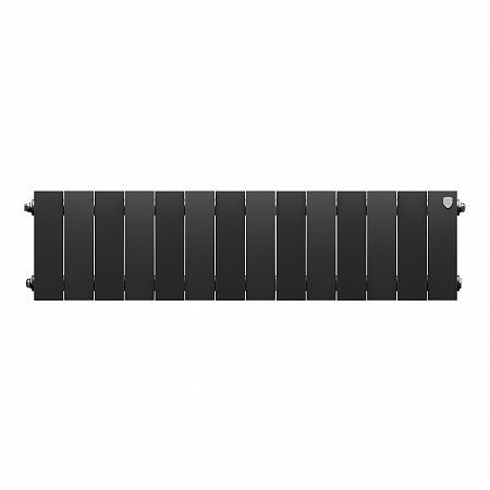 Радиатор биметаллический ROYAL THERMO PIANOFORTE NOIR SABLE 200x14 секций, чёрный (НС-1346005)