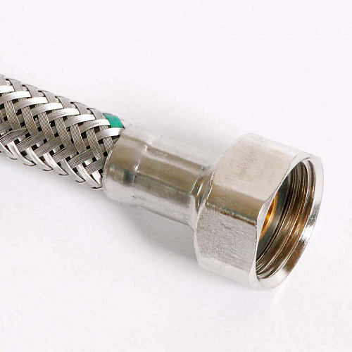 Гибкая подводка для смесителя UNI-FITT М10х1 - 1/2&amp;quot;, 80 см, DN 8, оплётка из нерж. стали