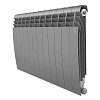 Радиатор биметаллический ROYAL THERMO BILINER SILVER SATIN 500x12 секций, серый (НС-1176316)