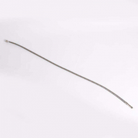 Гибкая подводка для смесителя UNI-FITT МL10х1 - 1/2&quot;, 120 см, удл. штуцер, DN 8, оплётка из нерж. ст