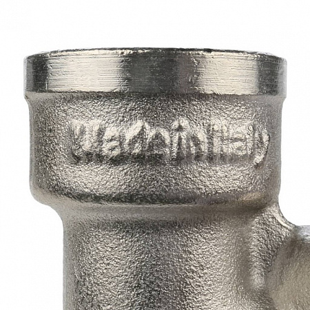Угол резьбовой латунный STOUT никель 3/4&quot;х1/2&quot; В