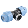 ПНД Тройник с резьбой компрессионный UNIPUMP пластиковый Ø32х3/4&amp;quot;х32 В