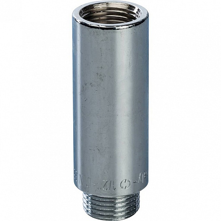 Удлинитель резьбовой латунный STOUT хром 1/2&quot;x65мм ВН