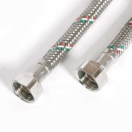 UNI-FITT Гибкая подводка ВВ 1/2&quot;, 50 см, DN 8, оплётка из нерж. стали