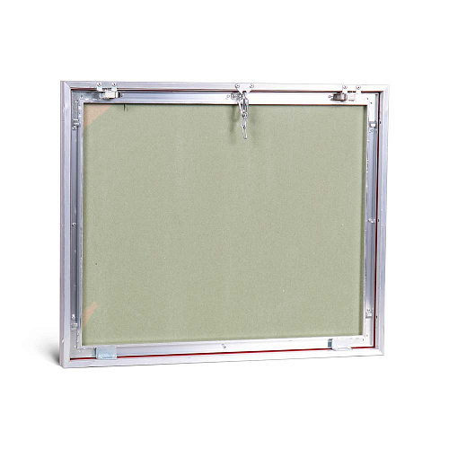 Люк потайной АЛЮМИНИЕВЫЙ со съемной дверцей (НАЖИМНОЙ) ПРАКТИКА &amp;quot;КОНТУР&amp;quot; КР 60х50