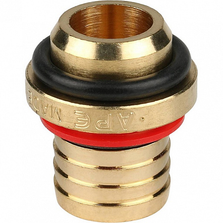 МЦ Тройник равнопроходный цанга для металлопласта STOUT Ø20х20х20