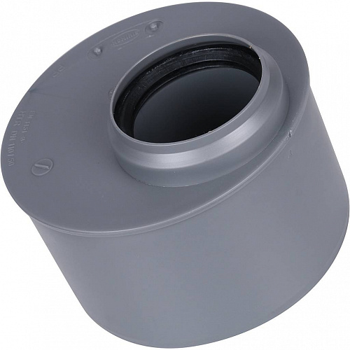 ПВХ Патрубок SINIKON 110 х 50 эксцентрический, СТАНДАРТ