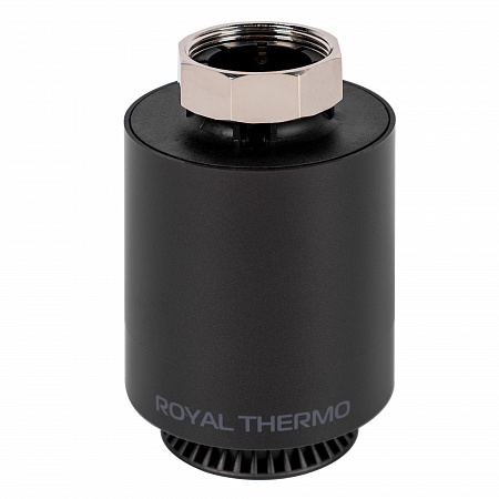 Термоголовка электронная для радиатора ROYAL THERMO SMART HEAT черный (НС-1402610)