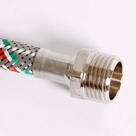 UNI-FITT Гибкая подводка НВ 1/2&quot;, 30 см, DN 8, оплётка из нерж. стали
