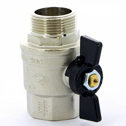Кран шаровой BUGATTI OREGON 307 бабочка 11/4&amp;quot; ВН, полнопроходной