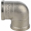 Угол резьбовой латунный STOUT никель 1/2&amp;quot; В