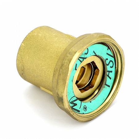 Соединение с накидной гайкой UNI-FITT 11/2&quot;х1&quot; ВВ со встроенным шаровым краном