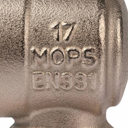 Кран шаровой угловой STOUT бабочка 3/4&amp;quot; Н, с накидной гайкой